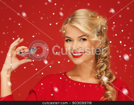 To use this stock image in your creative project, please select the size you need over to the right and click the "Add to Cart" button.
Your downloaded image will come with the Cutcaster watermark removed so don’t worry about the watermark you see on this page. lovely woman with big diamond stock photo, picture of lovely woman with big diamond by Syda Productions
