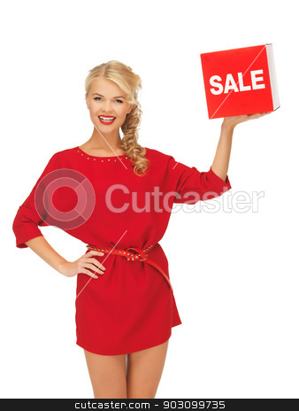 To use this stock image in your creative project, please select the size you need over to the right and click the "Add to Cart" button.
Your downloaded image will come with the Cutcaster watermark removed so don’t worry about the watermark you see on this page. lovely woman in red dress with sale sign stock photo, picture of lovely woman in red dress with sale sign by Syda Productions