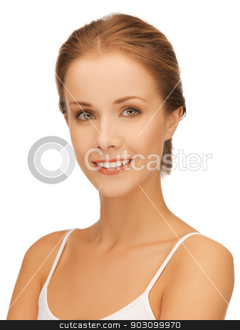 To use this stock image in your creative project, please select the size you need over to the right and click the "Add to Cart" button.
Your downloaded image will come with the Cutcaster watermark removed so don’t worry about the watermark you see on this page. beautiful woman stock photo, bright closeup portrait picture of beautiful woman by Syda Productions