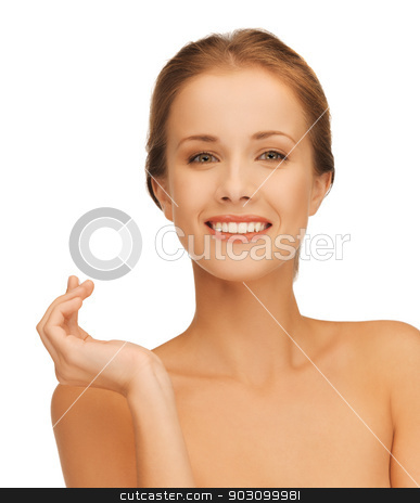 To use this stock image in your creative project, please select the size you need over to the right and click the "Add to Cart" button.
Your downloaded image will come with the Cutcaster watermark removed so don’t worry about the watermark you see on this page. beautiful woman with moisturizing creme drop stock photo, picture of beautiful woman with moisturizing creme drop. by Syda Productions