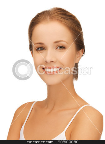 To use this stock image in your creative project, please select the size you need over to the right and click the "Add to Cart" button.
Your downloaded image will come with the Cutcaster watermark removed so don’t worry about the watermark you see on this page. beautiful woman stock photo, bright closeup portrait picture of beautiful woman by Syda Productions