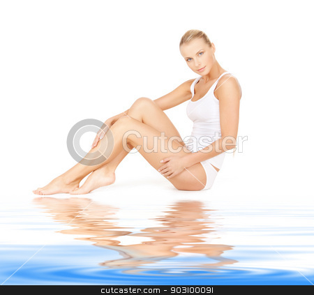To use this stock image in your creative project, please select the size you need over to the right and click the "Add to Cart" button.
Your downloaded image will come with the Cutcaster watermark removed so don’t worry about the watermark you see on this page. beautiful woman in cotton undrewear on white sand stock photo, picture of beautiful woman in cotton undrewear on white sand by Syda Productions