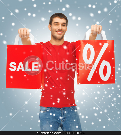 To use this stock image in your creative project, please select the size you need over to the right and click the "Add to Cart" button.
Your downloaded image will come with the Cutcaster watermark removed so don’t worry about the watermark you see on this page. man with shopping bags stock photo, picture of handsome man with shopping bags by Syda Productions