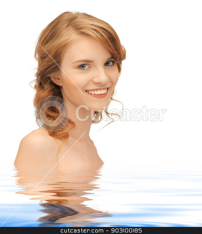 To use this stock image in your creative project, please select the size you need over to the right and click the "Add to Cart" button.
Your downloaded image will come with the Cutcaster watermark removed so don’t worry about the watermark you see on this page. beautiful teenage girl stock photo, bright closeup portrait picture of beautiful teenage girl by Syda Productions
