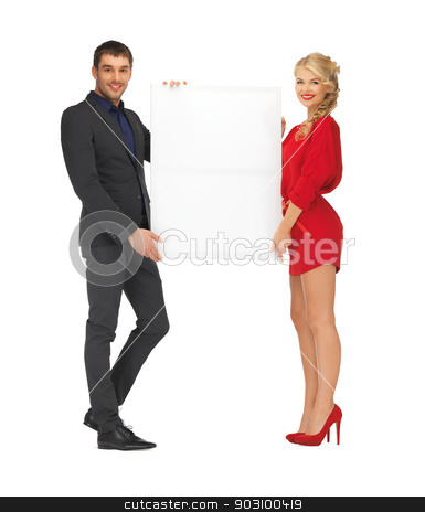 To use this stock image in your creative project, please select the size you need over to the right and click the "Add to Cart" button.
Your downloaded image will come with the Cutcaster watermark removed so don’t worry about the watermark you see on this page. couple holding big blank board stock photo, bright picture of couple holding big blank board by Syda Productions
