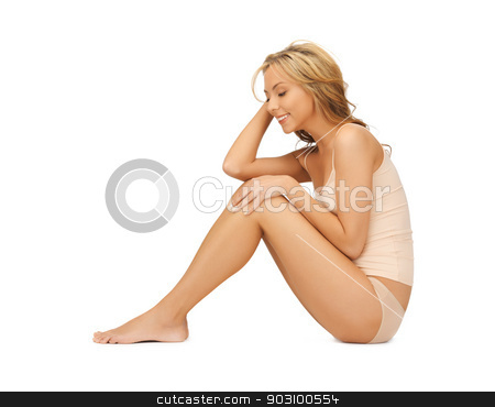 To use this stock image in your creative project, please select the size you need over to the right and click the "Add to Cart" button.
Your downloaded image will come with the Cutcaster watermark removed so don’t worry about the watermark you see on this page. beautiful woman in cotton undrewear stock photo, picture of beautiful woman in cotton undrewear by Syda Productions