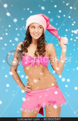 To use this stock image in your creative project, please select the size you need over to the right and click the "Add to Cart" button.
Your downloaded image will come with the Cutcaster watermark removed so don’t worry about the watermark you see on this page. cheerful santa helper girl in lingerie with snow stock photo, picture of cheerful santa helper girl in lingerie with snow by Syda Productions