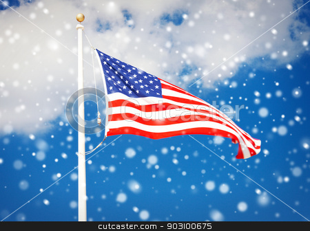 To use this stock image in your creative project, please select the size you need over to the right and click the "Add to Cart" button.
Your downloaded image will come with the Cutcaster watermark removed so don’t worry about the watermark you see on this page. american flag flying in the wind stock photo, picture of the american flag flying in the wind by Syda Productions