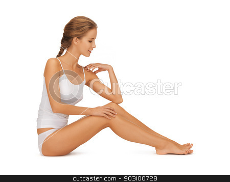 To use this stock image in your creative project, please select the size you need over to the right and click the "Add to Cart" button.
Your downloaded image will come with the Cutcaster watermark removed so don’t worry about the watermark you see on this page. beautiful woman in cotton undrewear stock photo, picture of beautiful woman in cotton undrewear by Syda Productions