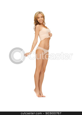 To use this stock image in your creative project, please select the size you need over to the right and click the "Add to Cart" button.
Your downloaded image will come with the Cutcaster watermark removed so don’t worry about the watermark you see on this page. beautiful woman in cotton undrewear stock photo, picture of beautiful woman in cotton undrewear by Syda Productions