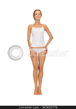 To use this stock image in your creative project, please select the size you need over to the right and click the "Add to Cart" button.
Your downloaded image will come with the Cutcaster watermark removed so don’t worry about the watermark you see on this page. beautiful woman in cotton undrewear stock photo, picture of beautiful woman in cotton undrewear by Syda Productions