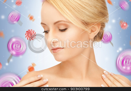 To use this stock image in your creative project, please select the size you need over to the right and click the "Add to Cart" button.
Your downloaded image will come with the Cutcaster watermark removed so don’t worry about the watermark you see on this page. happy teenage girl with lollipops stock photo, bright closeup portrait picture of happy teenage girl with lollipops by Syda Productions