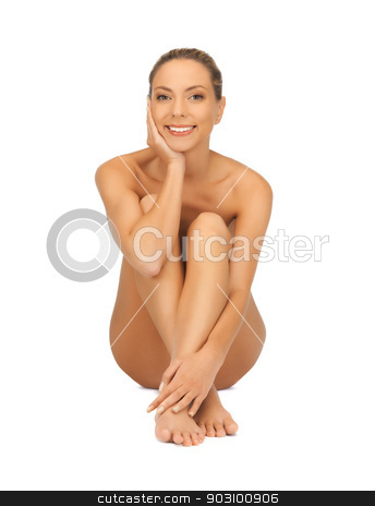 To use this stock image in your creative project, please select the size you need over to the right and click the "Add to Cart" button.
Your downloaded image will come with the Cutcaster watermark removed so don’t worry about the watermark you see on this page. naked woman stock photo, picture of healthy naked woman over white by Syda Productions