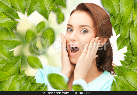To use this stock image in your creative project, please select the size you need over to the right and click the "Add to Cart" button.
Your downloaded image will come with the Cutcaster watermark removed so don’t worry about the watermark you see on this page. beautiful woman with green leaves stock photo, picture of beautiful woman with green leaves by Syda Productions