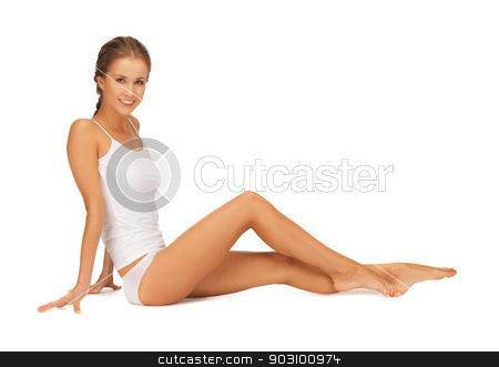 To use this stock image in your creative project, please select the size you need over to the right and click the "Add to Cart" button.
Your downloaded image will come with the Cutcaster watermark removed so don’t worry about the watermark you see on this page. beautiful woman in cotton undrewear stock photo, picture of beautiful woman in cotton undrewear by Syda Productions