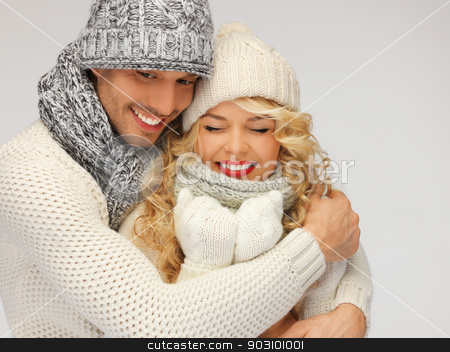 To use this stock image in your creative project, please select the size you need over to the right and click the "Add to Cart" button.
Your downloaded image will come with the Cutcaster watermark removed so don’t worry about the watermark you see on this page. family couple in a winter clothes stock photo, bright picture of family couple in a winter clothes by Syda Productions