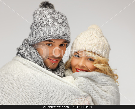 To use this stock image in your creative project, please select the size you need over to the right and click the "Add to Cart" button.
Your downloaded image will come with the Cutcaster watermark removed so don’t worry about the watermark you see on this page. family couple under warm blanket stock photo, bright picture of family couple under warm blanket by Syda Productions