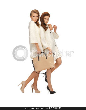 To use this stock image in your creative project, please select the size you need over to the right and click the "Add to Cart" button.
Your downloaded image will come with the Cutcaster watermark removed so don’t worry about the watermark you see on this page. two teenage girls in white coats with bag stock photo, picture of two teenage girls in white coats with bag by Syda Productions