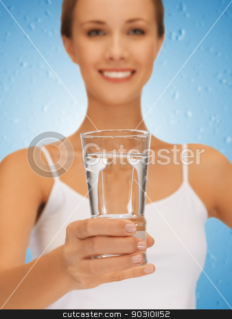 To use this stock image in your creative project, please select the size you need over to the right and click the "Add to Cart" button.
Your downloaded image will come with the Cutcaster watermark removed so don’t worry about the watermark you see on this page. woman hands holding glass of water stock photo, closeup picture of woman hands holding glass of water . by Syda Productions