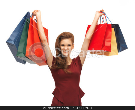To use this stock image in your creative project, please select the size you need over to the right and click the "Add to Cart" button.
Your downloaded image will come with the Cutcaster watermark removed so don’t worry about the watermark you see on this page. teenage girl in red dress with shopping bags stock photo, picture of teenage girl in red dress with shopping bags by Syda Productions