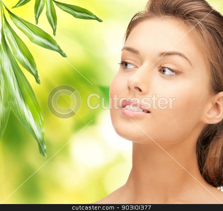 To use this stock image in your creative project, please select the size you need over to the right and click the "Add to Cart" button.
Your downloaded image will come with the Cutcaster watermark removed so don’t worry about the watermark you see on this page. beautiful woman with green leaves stock photo, picture of beautiful woman with green leaves by Syda Productions
