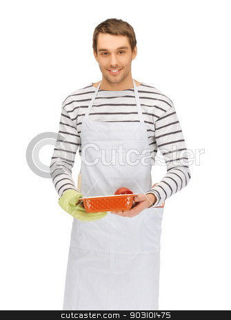 To use this stock image in your creative project, please select the size you need over to the right and click the "Add to Cart" button.
Your downloaded image will come with the Cutcaster watermark removed so don’t worry about the watermark you see on this page. cooking man over white stock photo, bright picture of cooking man over white by Syda Productions