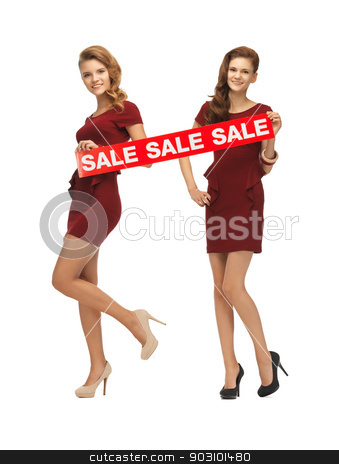 To use this stock image in your creative project, please select the size you need over to the right and click the "Add to Cart" button.
Your downloaded image will come with the Cutcaster watermark removed so don’t worry about the watermark you see on this page. teenage girsl in red dresses with sale sign stock photo, picture of teenage girsl in red dresses with sale sign by Syda Productions