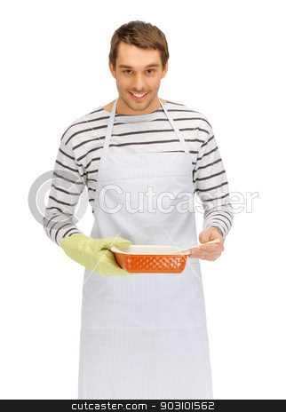 To use this stock image in your creative project, please select the size you need over to the right and click the "Add to Cart" button.
Your downloaded image will come with the Cutcaster watermark removed so don’t worry about the watermark you see on this page. cooking man over white stock photo, bright picture of cooking man over white by Syda Productions