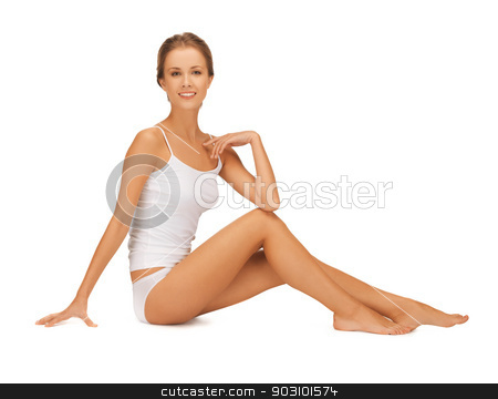 To use this stock image in your creative project, please select the size you need over to the right and click the "Add to Cart" button.
Your downloaded image will come with the Cutcaster watermark removed so don’t worry about the watermark you see on this page. beautiful woman in cotton undrewear stock photo, picture of beautiful woman in cotton undrewear by Syda Productions