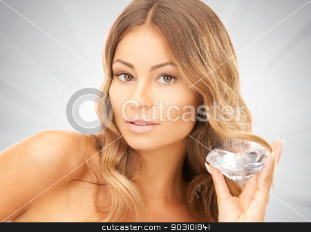To use this stock image in your creative project, please select the size you need over to the right and click the "Add to Cart" button.
Your downloaded image will come with the Cutcaster watermark removed so don’t worry about the watermark you see on this page. lovely woman with big diamond stock photo, picture of lovely woman with big diamond by Syda Productions