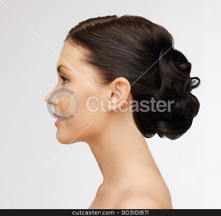 To use this stock image in your creative project, please select the size you need over to the right and click the "Add to Cart" button.
Your downloaded image will come with the Cutcaster watermark removed so don’t worry about the watermark you see on this page. beautiful woman stock photo, bright closeup portrait picture of beautiful woman by Syda Productions
