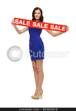 To use this stock image in your creative project, please select the size you need over to the right and click the "Add to Cart" button.
Your downloaded image will come with the Cutcaster watermark removed so don’t worry about the watermark you see on this page. lovely woman in blue dress with sale sign stock photo, picture of lovely woman in blue dress with sale sign by Syda Productions