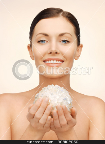 To use this stock image in your creative project, please select the size you need over to the right and click the "Add to Cart" button.
Your downloaded image will come with the Cutcaster watermark removed so don’t worry about the watermark you see on this page. woman with bath ball stock photo, bright picture of beautiful woman with bath ball by Syda Productions