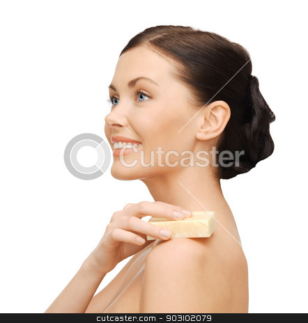 To use this stock image in your creative project, please select the size you need over to the right and click the "Add to Cart" button.
Your downloaded image will come with the Cutcaster watermark removed so don’t worry about the watermark you see on this page. woman with soap stock photo, bright picture of beautiful woman with soap by Syda Productions
