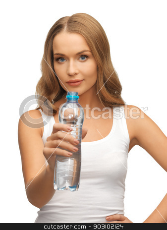 To use this stock image in your creative project, please select the size you need over to the right and click the "Add to Cart" button.
Your downloaded image will come with the Cutcaster watermark removed so don’t worry about the watermark you see on this page. young beautiful woman with bottle of water stock photo, picture of young beautiful woman with bottle of water by Syda Productions