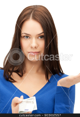 To use this stock image in your creative project, please select the size you need over to the right and click the "Add to Cart" button.
Your downloaded image will come with the Cutcaster watermark removed so don’t worry about the watermark you see on this page. woman with euro cash money stock photo, picture of lovely woman with euro cash money. by Syda Productions