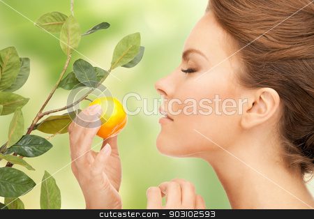 To use this stock image in your creative project, please select the size you need over to the right and click the "Add to Cart" button.
Your downloaded image will come with the Cutcaster watermark removed so don’t worry about the watermark you see on this page. lovely woman with lemon twig stock photo, picture of lovely woman with lemon twig by Syda Productions