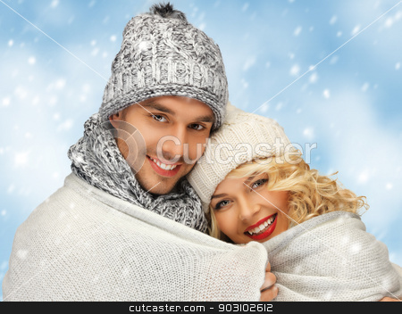 To use this stock image in your creative project, please select the size you need over to the right and click the "Add to Cart" button.
Your downloaded image will come with the Cutcaster watermark removed so don’t worry about the watermark you see on this page. family couple in a winter clothes stock photo, bright picture of family couple in a winter clothes by Syda Productions