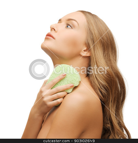 To use this stock image in your creative project, please select the size you need over to the right and click the "Add to Cart" button.
Your downloaded image will come with the Cutcaster watermark removed so don’t worry about the watermark you see on this page. woman with sponge stock photo, bright picture of beautiful woman with sponge by Syda Productions