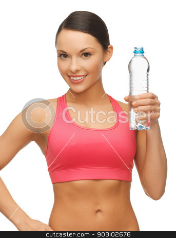To use this stock image in your creative project, please select the size you need over to the right and click the "Add to Cart" button.
Your downloaded image will come with the Cutcaster watermark removed so don’t worry about the watermark you see on this page. woman with bottle of water stock photo, picture of sporty woman with bottle of water by Syda Productions