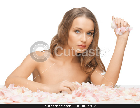 To use this stock image in your creative project, please select the size you need over to the right and click the "Add to Cart" button.
Your downloaded image will come with the Cutcaster watermark removed so don’t worry about the watermark you see on this page. beautiful woman with rose petals stock photo, picture of beautiful woman with rose petals.. by Syda Productions