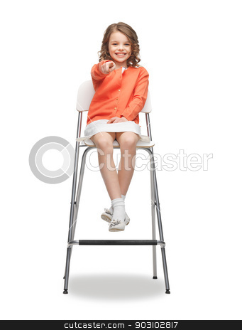 To use this stock image in your creative project, please select the size you need over to the right and click the "Add to Cart" button.
Your downloaded image will come with the Cutcaster watermark removed so don’t worry about the watermark you see on this page. girl pointing her finger stock photo, picture of beautiful girl pointing her finger by Syda Productions