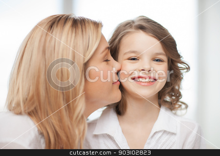 To use this stock image in your creative project, please select the size you need over to the right and click the "Add to Cart" button.
Your downloaded image will come with the Cutcaster watermark removed so don’t worry about the watermark you see on this page. mother and daughter stock photo, bright picture of hugging mother and daughter by Syda Productions