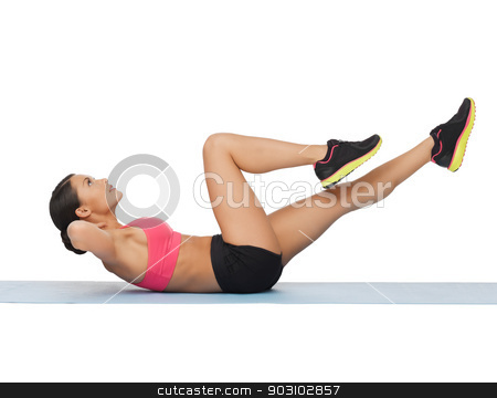 To use this stock image in your creative project, please select the size you need over to the right and click the "Add to Cart" button.
Your downloaded image will come with the Cutcaster watermark removed so don’t worry about the watermark you see on this page. beautiful sporty woman doing exercise stock photo, picture of beautiful sporty woman doing exercise by Syda Productions