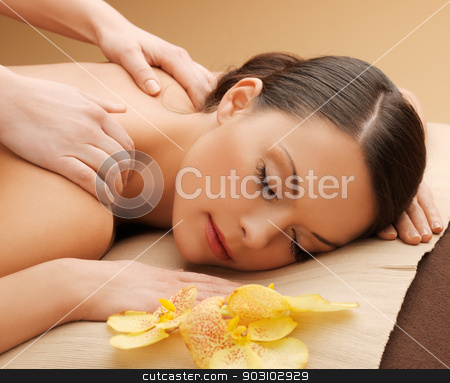 To use this stock image in your creative project, please select the size you need over to the right and click the "Add to Cart" button.
Your downloaded image will come with the Cutcaster watermark removed so don’t worry about the watermark you see on this page. beautiful woman in massage salon stock photo, picture of calm beautiful woman in massage salon by Syda Productions