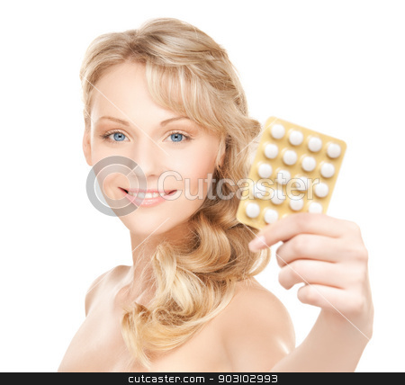 To use this stock image in your creative project, please select the size you need over to the right and click the "Add to Cart" button.
Your downloaded image will come with the Cutcaster watermark removed so don’t worry about the watermark you see on this page. woman with pills stock photo, picture of young beautiful woman with pills . by Syda Productions