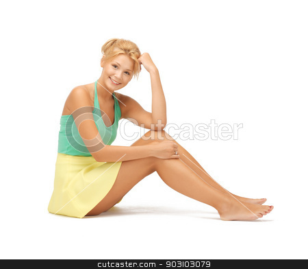 To use this stock image in your creative project, please select the size you need over to the right and click the "Add to Cart" button.
Your downloaded image will come with the Cutcaster watermark removed so don’t worry about the watermark you see on this page. beautiful teenage girl in casual clothes stock photo, picture of beautiful teenage girl in casual clothes by Syda Productions