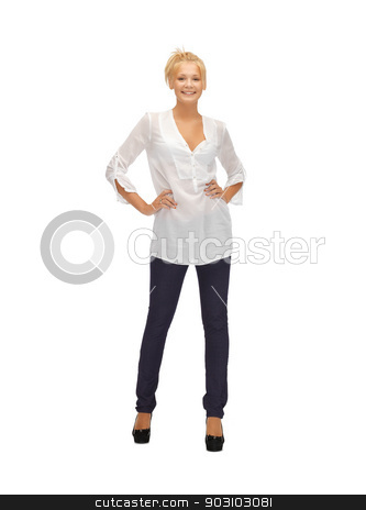 To use this stock image in your creative project, please select the size you need over to the right and click the "Add to Cart" button.
Your downloaded image will come with the Cutcaster watermark removed so don’t worry about the watermark you see on this page. beautiful teenage girl in casual clothes stock photo, picture of beautiful teenage girl in casual clothes on high heels by Syda Productions