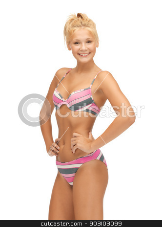 To use this stock image in your creative project, please select the size you need over to the right and click the "Add to Cart" button.
Your downloaded image will come with the Cutcaster watermark removed so don’t worry about the watermark you see on this page. beautiful woman in bikini stock photo, bright picture of beautiful woman in bikini by Syda Productions