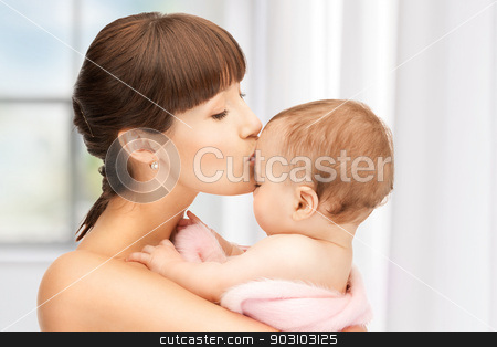 To use this stock image in your creative project, please select the size you need over to the right and click the "Add to Cart" button.
Your downloaded image will come with the Cutcaster watermark removed so don’t worry about the watermark you see on this page. happy mother with adorable baby stock photo, picture of happy mother with adorable baby by Syda Productions